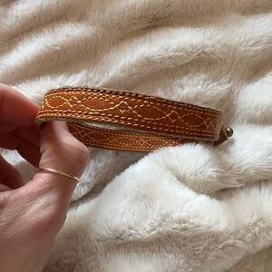 FRYE brand genuine leather wrist wrap/bracelet